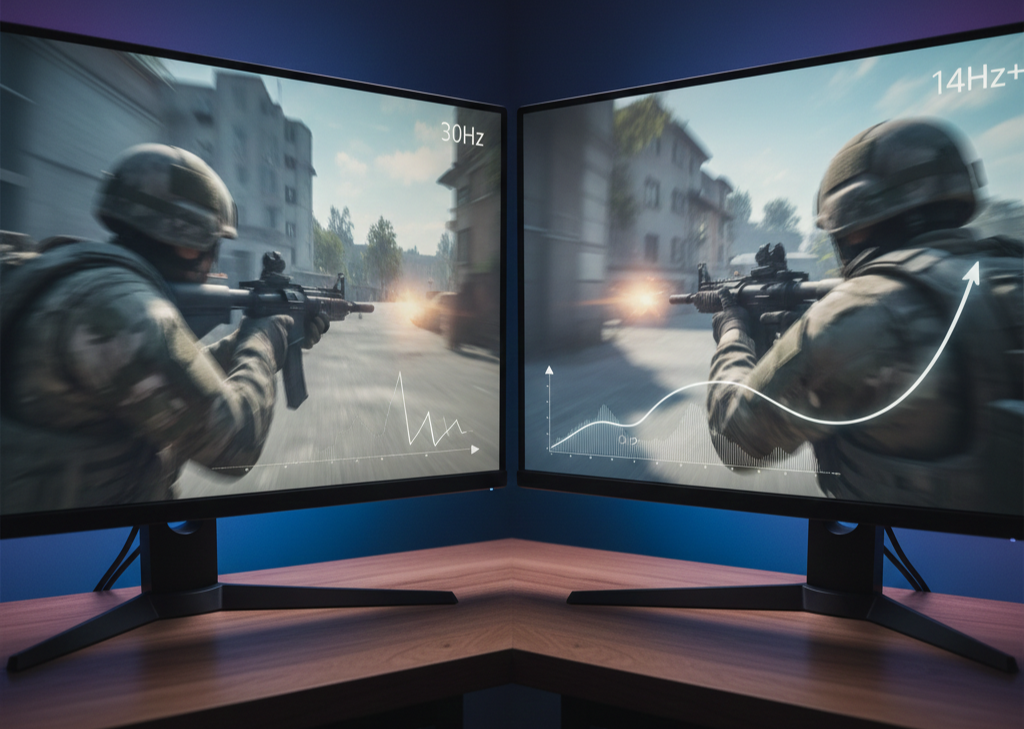 PC Monitor Refresh Rate Explained: What Gamers Should Know | HyperCyber
