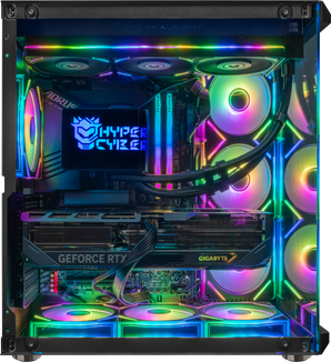 Hyper Cyber Colossus | AMD Ryzen 7 9800X3D | NVIDIA GeForce RTX 5060 TI 16GB | Gaming PC