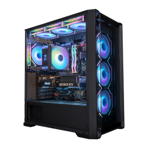 Hyper Cyber NOVA Gaming Desktop AMD Ryzen 7 7800X3D, NVIDIA GeForce RTX 5080, 64GB DDR5, 2TB SSD, Windows 11 Home, RGB Lighting, WiFi, Ready to Use