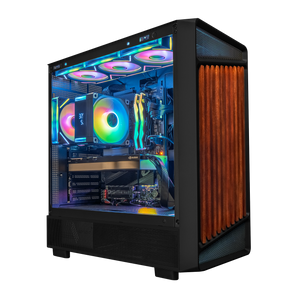Hyper Cyber Terra Gaming Desktop AMD Ryzen 9 9950X3D, NVIDIA RTX A5000, 64GB DDR5, 2TB SSD, WIN11 Home, AI Ready, RGB Lighting, WiFi, Ready to Use