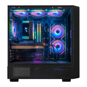Hyper Cyber Terra Gaming Desktop AMD Ryzen 9 9950X3D, NVIDIA GeForce RTX 5070 TI, 64GB DDR5, 2TB SSD, WIN11 Home, AI Ready, RGB Lighting, WiFi, Ready to Use
