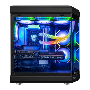 Hyper Cyber Ultra Black | AMD Ryzen 7 9800X3D | NVIDIA GeForce RTX 5070 12GB | Internal LCD Screen | Gaming PC