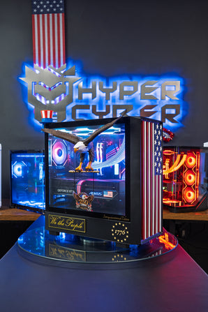 Hyper Cyber Freedom 250th Independence Day Edition PC — Ryzen CPU | Intel CPU | GeForce GPU | Gaming PC