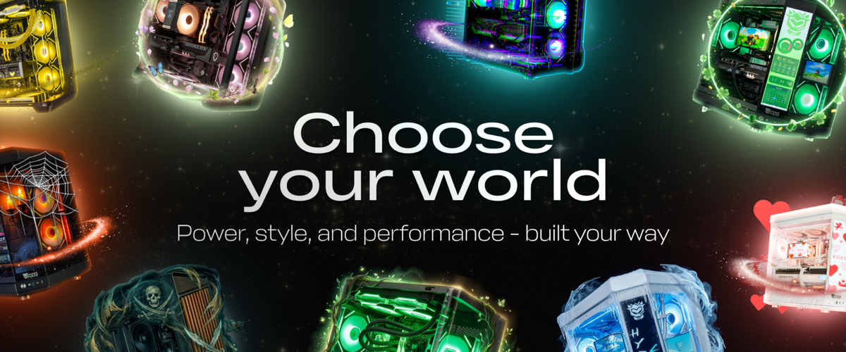 HyperCyber®: Custom Build Gaming PCs & Workstations | Official Store ...