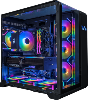 Hyper Cyber Phantom | AMD Ryzen 7 9800X3D | NVIDIA GeForce RTX 5060 TI | Gaming PC