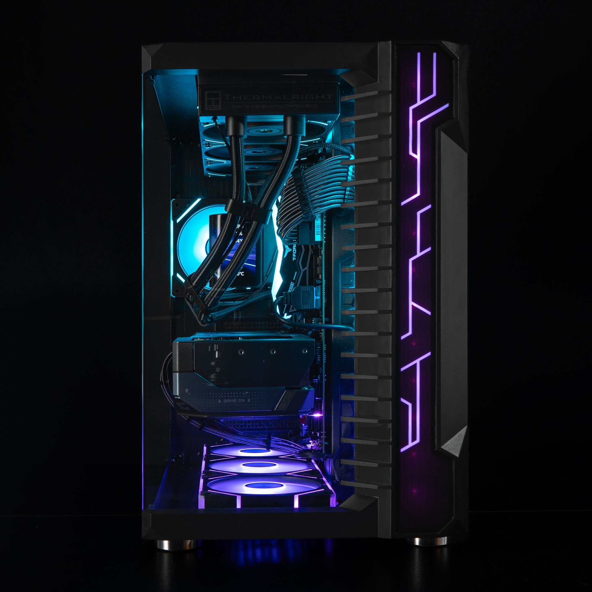 Hyper Cyber Engine High-End Gaming PC – Hyper Cyber Eclipse | RTX 5090 & Ryzen 9 Performance