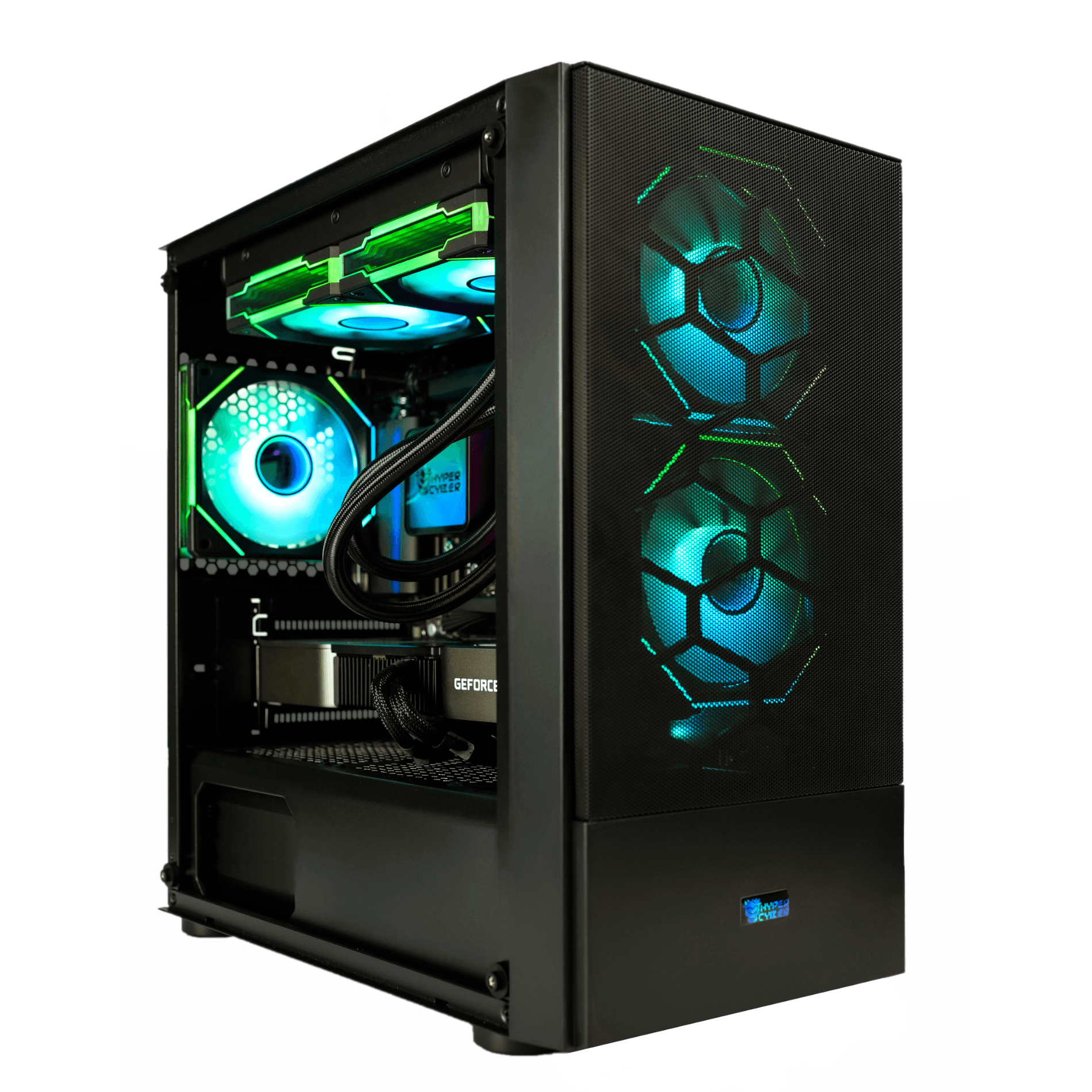 Hyper Cyber Rage W-90 – Intel Core i5 14600K, AMD Radeon RX 7800 XT