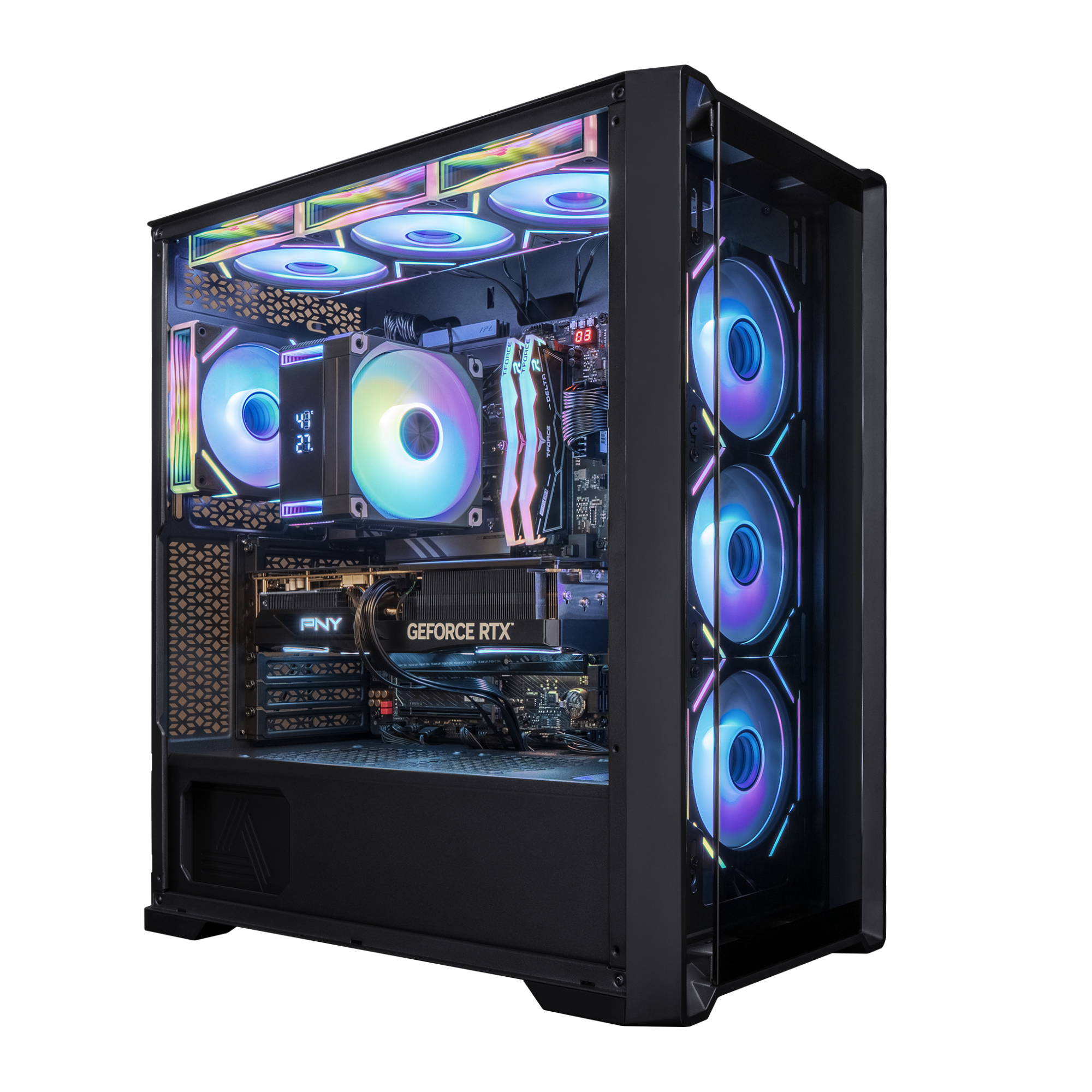 Hyper Cyber Engine Hyper Cyber NOVA Gaming Desktop AMD Ryzen 7 9800X3D, NVIDIA GeForce RT