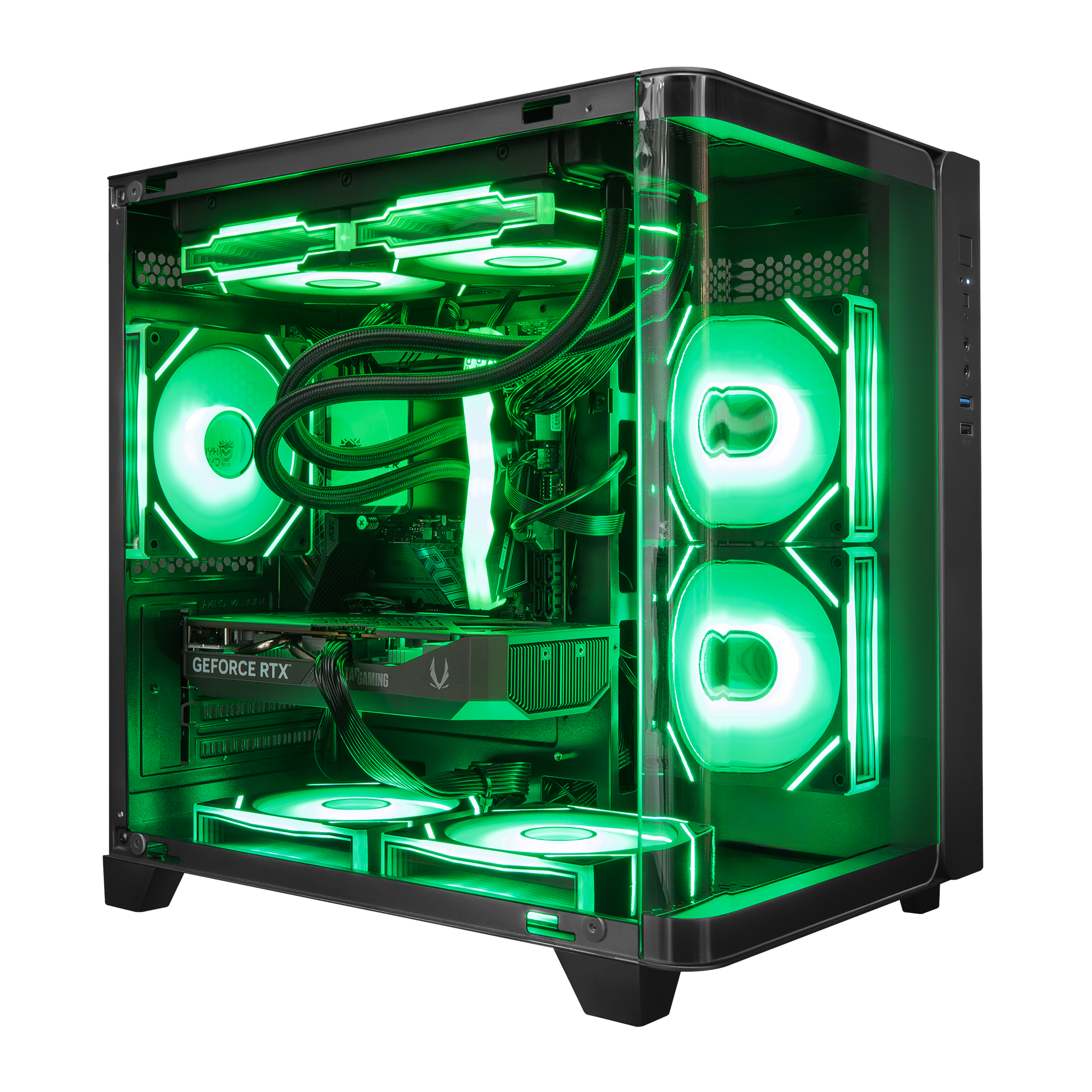 Hyper Cyber Engine Hyper Cyber PULSE Gaming Desktop AMD Ryzen 7 7800X3D, NVIDIA GeForce R