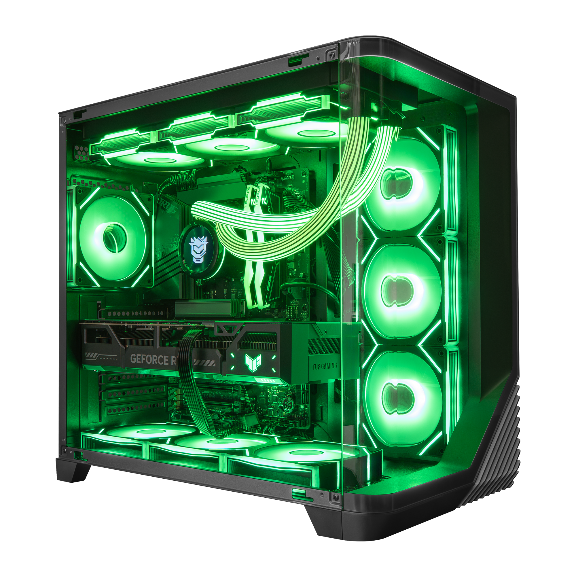 8bitryan Gaming Computer Hyper Cyber QUANTUM Gaming Desktop AMD Ryzen 7 9800X3D, NVIDIA GeForce