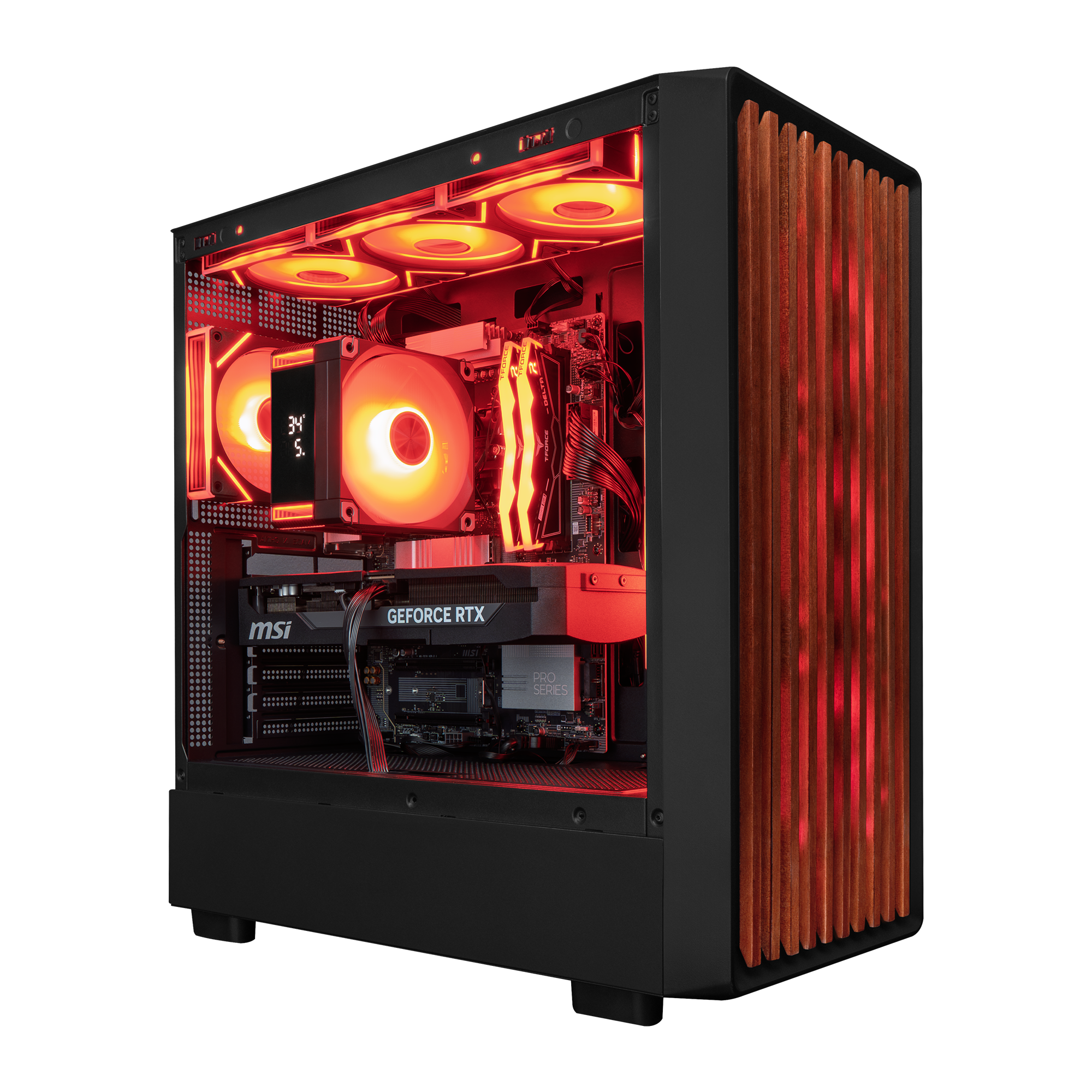 Hyper Cyber Engine Hyper Cyber Terra+ Gaming Desktop AMD Ryzen 7 9850X3D, NVIDIA GeForce