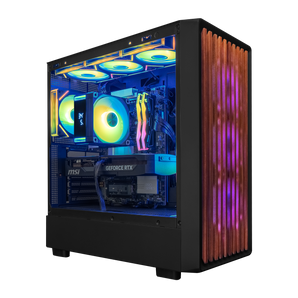 Hyper Cyber Terra+ Gaming Desktop AMD Ryzen 7 9850X3D, NVIDIA GeForce RTX 5070 TI 16GB, 64GB DDR5, 2TB SSD, Windows 11 Home, RGB Lighting, WiFi, Ready to Use